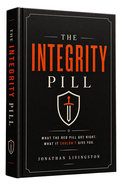 The Integrity Pill book cover, by Jonathan Livingston